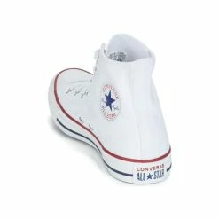 Converse - CHUCK TAYLOR ALL STAR CORE HI Blanc Optical -Bottines / Boots Femme Soldes 101 500 E