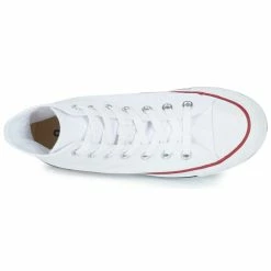 Converse - CHUCK TAYLOR ALL STAR CORE HI Blanc Optical -Bottines / Boots Femme Soldes 101 500 F