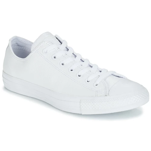 Converse - CHUCK TAYLOR ALL STAR LEATHER OX Blanc 3 Converse - CHUCK TAYLOR ALL STAR LEATHER OX Blanc