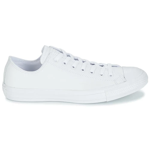 Converse - CHUCK TAYLOR ALL STAR LEATHER OX Blanc 4 Converse - CHUCK TAYLOR ALL STAR LEATHER OX Blanc – Image 2