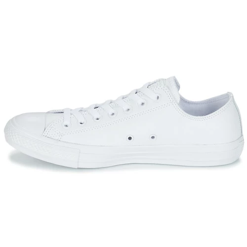 Converse - CHUCK TAYLOR ALL STAR LEATHER OX Blanc 6 Converse - CHUCK TAYLOR ALL STAR LEATHER OX Blanc – Image 4