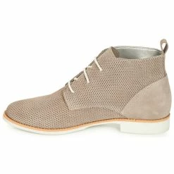 André - SIROCCO Taupe -Bottines / Boots Femme Soldes 13477687 500 D