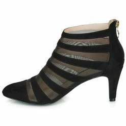 André - CORALINE Noir 11 André - CORALINE Noir -Bottines / Boots Femme Soldes 13477696 500 D