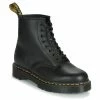 Dr. Martens - 1460 BEX SMOOTH Noir -Bottines / Boots Femme Soldes 15307351 500 A