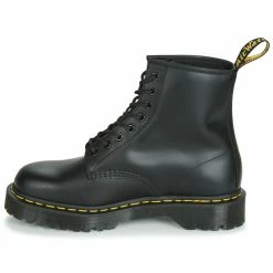 Dr. Martens - 1460 BEX SMOOTH Noir -Bottines / Boots Femme Soldes 15307351 500 D