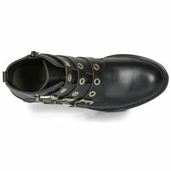 Moony Mood - FIZANE Noir -Bottines / Boots Femme Soldes 15533990 500 F