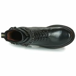 Mjus - TRIPLE STRAP Noir 13 Mjus - TRIPLE STRAP Noir -Bottines / Boots Femme Soldes 15631319 500 F