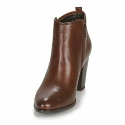 André - MAGDA Marron 10 André - MAGDA Marron -Bottines / Boots Femme Soldes 15841148 500 C