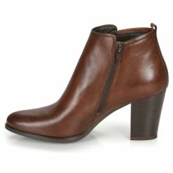 André - MAGDA Marron 11 André - MAGDA Marron -Bottines / Boots Femme Soldes 15841148 500 D