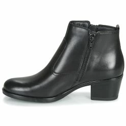 André - MADRID Noir -Bottines / Boots Femme Soldes 15841149 500 D