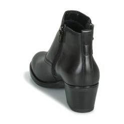 André - MADRID Noir -Bottines / Boots Femme Soldes 15841149 500 E