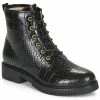 André - NAJOUA Noir 2 André - NAJOUA Noir -Bottines / Boots Femme Soldes 15841182 500 A