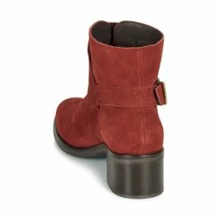 André - MIRLITON Rouge -Bottines / Boots Femme Soldes 15841384 500 E