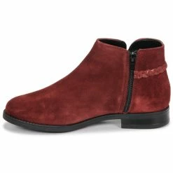 André - MILOU Rouge 11 André - MILOU Rouge -Bottines / Boots Femme Soldes 15841413 500 D