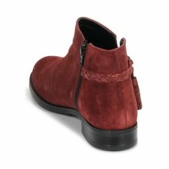 André - MILOU Rouge 12 André - MILOU Rouge -Bottines / Boots Femme Soldes 15841413 500 E