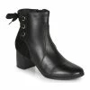André - MANON Noir -Bottines / Boots Femme Soldes 15841419 500 A