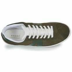 André - SPRINTER Vert -Bottines / Boots Femme Soldes 15841440 500 F