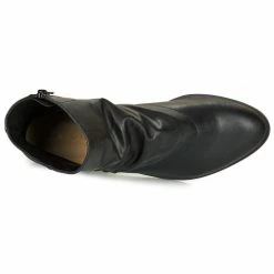 André - ELIPSE Noir -Bottines / Boots Femme Soldes 16076393 500 F