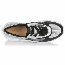 André - PORTIA Noir -Bottines / Boots Femme Soldes 16734978 500 F