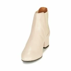 André - ECLAIRCIE Blanc 10 André - ECLAIRCIE Blanc -Bottines / Boots Femme Soldes 16735072 500 C