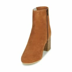 André - BONNIE Camel -Bottines / Boots Femme Soldes 16735117 500 C