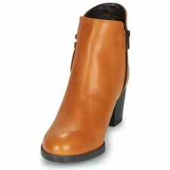 André - MARYLOU Camel 10 André - MARYLOU Camel -Bottines / Boots Femme Soldes 16846415 500 C