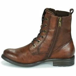 Tom Tailor - 93303 Cognac -Bottines / Boots Femme Soldes 17673943 500 D