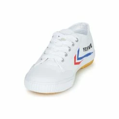 Feiyue - FE LO 1920 Blanc / Bleu / Rouge -Bottines / Boots Femme Soldes 17674787 500 C