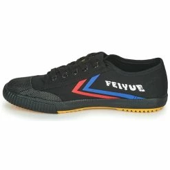 Feiyue - FE LO 1920 Noir / Bleu / Rouge -Bottines / Boots Femme Soldes 17674788 500 D
