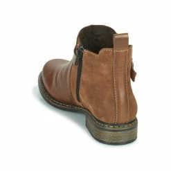Rieker - Z49A9-24 Camel -Bottines / Boots Femme Soldes 17689335 500 E