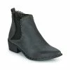 Spot On - F50939 Noir 2 Spot On - F50939 Noir -Bottines / Boots Femme Soldes 17775606 500 A
