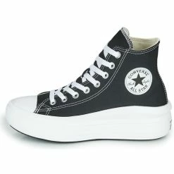 Converse - CHUCK TAYLOR ALL STAR MOVE CANVAS HI Noir -Bottines / Boots Femme Soldes 17794601 500 D