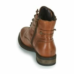 Casual Attitude - NUNAISE Camel -Bottines / Boots Femme Soldes 17956077 500 E