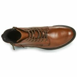 Casual Attitude - NUNAISE Camel -Bottines / Boots Femme Soldes 17956077 500 F