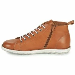 Casual Attitude - OUETTE Camel -Bottines / Boots Femme Soldes 18978823 500 D