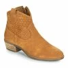 Betty London - OGEMMA Cognac -Bottines / Boots Femme Soldes 18995229 500 A