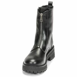 Emmshu - MICHEL Noir -Bottines / Boots Femme Soldes 19825855 500 C