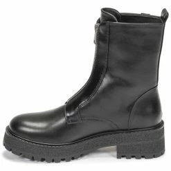 Emmshu - MICHEL Noir -Bottines / Boots Femme Soldes 19825855 500 D