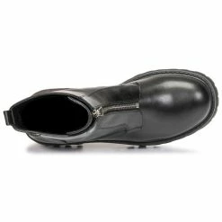 Emmshu - MICHEL Noir -Bottines / Boots Femme Soldes 19825855 500 F