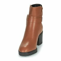 Esprit - TREPINA Cognac 10 Esprit - TREPINA Cognac -Bottines / Boots Femme Soldes 19829681 500 C