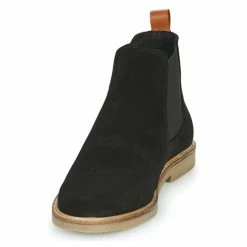 Kickers - TYGA Noir -Bottines / Boots Femme Soldes 19842143 500 C