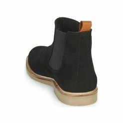 Kickers - TYGA Noir -Bottines / Boots Femme Soldes 19842143 500 E