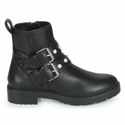 Only - BAD 17 PU QUILT BOOT Noir -Bottines / Boots Femme Soldes 19930964 500 B