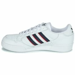 Adidas Originals - CONTINENTAL 80 STRI Blanc / Bleu / Rouge -Bottines / Boots Femme Soldes 19933661 500 D