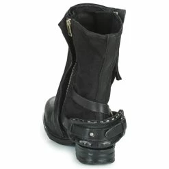 Airstep / A.S.98 - SAINT EC Noir -Bottines / Boots Femme Soldes 20021495 500 E
