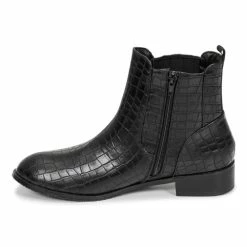 Moony Mood - POULIN Noir -Bottines / Boots Femme Soldes 20118582 500 D