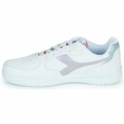 Diadora - RAPTOR LOW GLITTER RAINBOW WN Blanc / Rose -Bottines / Boots Femme Soldes 21469017 500 D