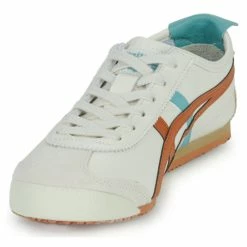 Onitsuka Tiger - MEXICO 66 Blanc / Bleu / Orange -Bottines / Boots Femme Soldes 22259358 500 C