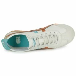 Onitsuka Tiger - MEXICO 66 Blanc / Bleu / Orange -Bottines / Boots Femme Soldes 22259358 500 F