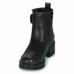 Les Petites Bombes - ELLIE Noir -Bottines / Boots Femme Soldes 22405922 500 C